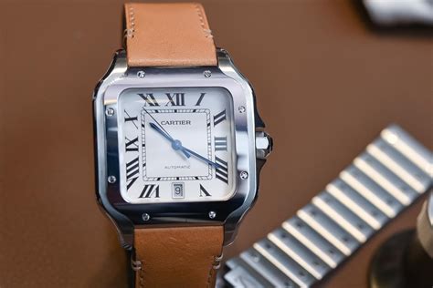 new santos cartier 2018|cartier santos 100 price list.